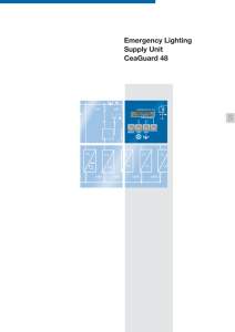 Emergency Lighting Supply Unit CeaGuard 48