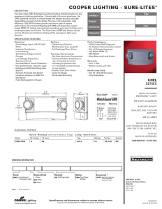 cooper lighting - sure-lites