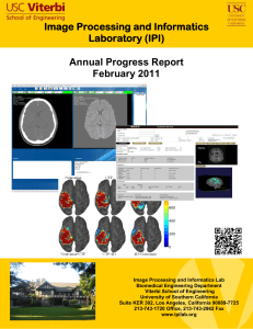 2011 Annual Report - Image Processing and Informatics Lab