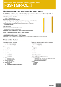 F3S-TGR-CL - Omron Europe
