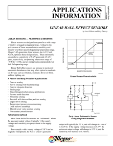 linear hall-effect sensors