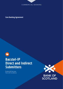 Bacstel-IP Direct and Indirect Submitters