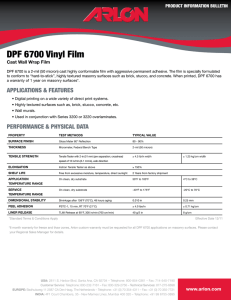 DPF 6700 Vinyl Film
