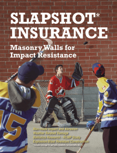 Masonry Walls for Impact Resistance