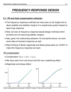 frequency-response design
