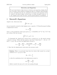 1 Maxwell`s Equations