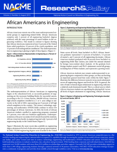 2012 African Americans in Engineering