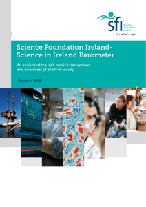 Science Foundation Ireland- Science in Ireland Barometer
