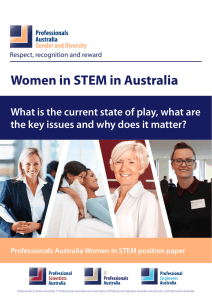 Women in STEM in Australia