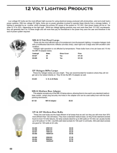 12 Volt Lighting Products