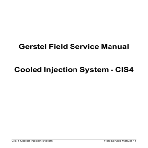 Field Service Manual CIS4
