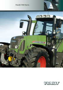 Fendt 700 Vario