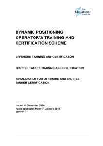 DP Training Certification Scheme