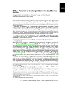 XXXX rSYBL: a Framework for Specifying and Controlling Cloud