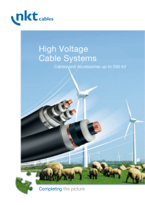 High Voltage Cable Systems