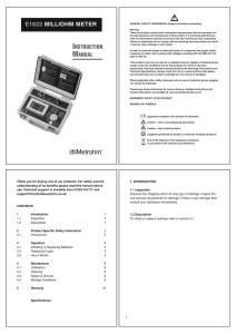 Manual - Martindale Electric