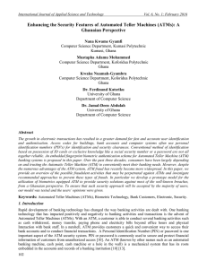 Full Text - International Journal of Applied Science and Technology