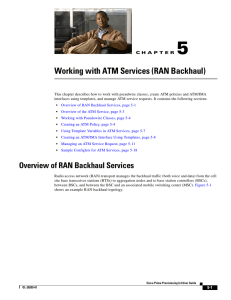 Working with ATM Services