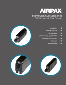 IAR/IUR/IER/CUR/CER Series - Airpax