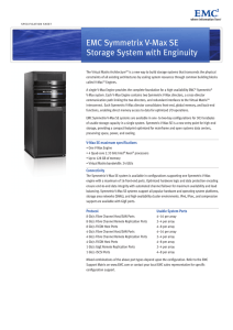 H6175.3-EMC Symmetrix V-Max SE Storage System with Enginuity