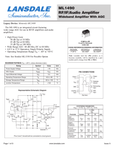 MC1490P - Lansdale Semiconductor, Inc.