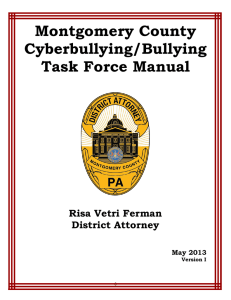 Montgomery County Cyberbullying/Bullying Task Force