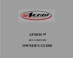 ATMOS ai OWNER`S GUIDE