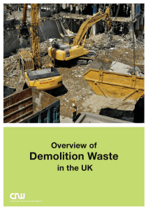 Demolition Waste