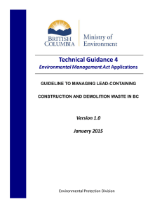 Technical Guidance 4