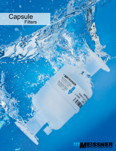 Capsule - Meissner Filtration Products