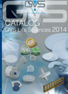 GVS Catalog - DHI LAB products and related services