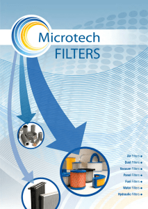 Microtech FIlters Brochure