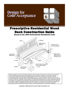 Deck Construction Guide