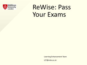 ReWise: Pass Your Exams - UniHub