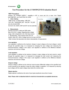 LV5693PGEVB Test Procedure