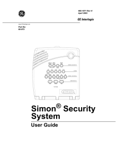 Simon Security System