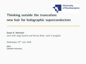 Gavin Hartnett: Thinking outside the truncation: new hair for