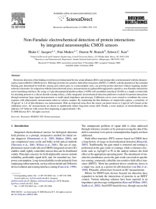 CMOS Protein Microarray