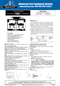 Advanced Test Equipment Rentals