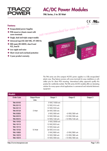 AC/DC Power Modules