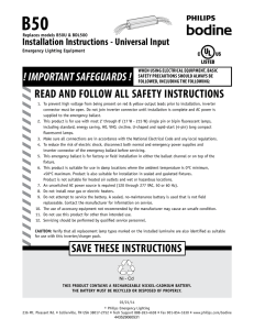 Installation Instructions