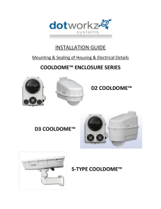 COOLDOME Installation Guidelines