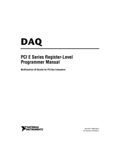 PCI E Series Register-Level Programmer Manual
