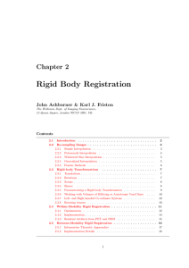 Rigid Body Registration