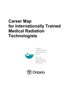 Career Map - College of Medical Radiation Technologists of Ontario