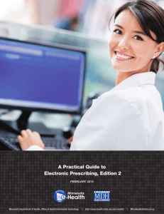 A Practical Guide to Electronic Prescribing, Edition 2