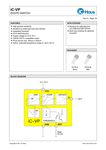 iC-VP Datasheet - iC-Haus