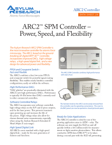 ARC2™ SPM Controller – Power, Speed, and