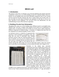 Lab #1 Handout