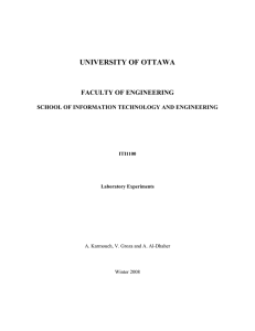 university of ottawa faculty of engineering